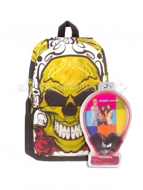 3D Bags Рюкзак Роджер-Роза с наушникамиРюкзак Роджер-Роза с наушниками 3D Bags Рюкзак Роджер-Роза с наушникамиРюкзак Роджер-Роза с наушникамиРюкзак Роджер-Роза с наушниками WA-1505021 Замечательный вместительный рюкзак с аппликацией. Достаточно вместительны для того, чтобы в них поместились учебники, ноутбук, школьный завтрак и остальной арсенал школьника. Эти износоустойчивые рюкзаки снабжены вместительным внутренним отсеком на молнии и двумя боковыми карманами на липучке. Спинка рюкзака и лямки прошиты для дополнительного комфорта при эксплуатации. В комплект входят наушники с мягкими ушными подушками. Длина кабеля 2 м, разъем 3.5 мм, сопротивление 32 Ом, диапазон частот - 20 Гц-20000 Гц, выходная мощность - 100 мВт. Материал - полиэстер 600D Размер - 43х33х19 см<br>