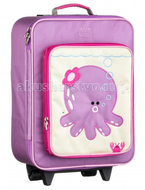 Beatrix Чемодан Penelope-OctopusЧемодан Penelope-Octopus Beatrix Чемодан Penelope-OctopusЧемодан Penelope-OctopusЧемодан Penelope-Octopus WB-7518-22 Модный чемодан с оригинальной вышитой аппликацией. Прекрасный выбор для маленьких путешественников. Изготовленный из высокопрочного и ультра-лёгкого баллистического нейлона, натянутого на крепкий каркас, этот чемодан на колёсах имеет телескопическую регулируемую ручку, что очень удобно для малышей и деток повзрослее. Снаружи и внутри чемодана имеются вместительные карманы на молнии. Материал - 100% нейлон Размер - 33х40.6х16.5 см Beatrix NY – это яркие аксессуары для модных современных детей. Недаром вещи бренда пользуются такой популярностью - даже звездные мамы предпочитают рюкзачки, чехлы для планшетов, ланч-боксы и другие интересные предметы от Beatrix NY! Основное кредо марки – простота, качество и веселые принты. Все вещи от Beatrix NY отличаются лаконичной формой, предельной эргономичностью и яркими сочными красками. А веселые герои бренда – божья коровка, сова, обезьянка и другие – стали настоящими любимцами детей по всему миру. Beatrix NY придает большое значение защите окружающей среды, а также здоровью и безопасности детей: можно не сомневаться, что при производстве изделий этого бренда используются только лучшие материалы.<br>