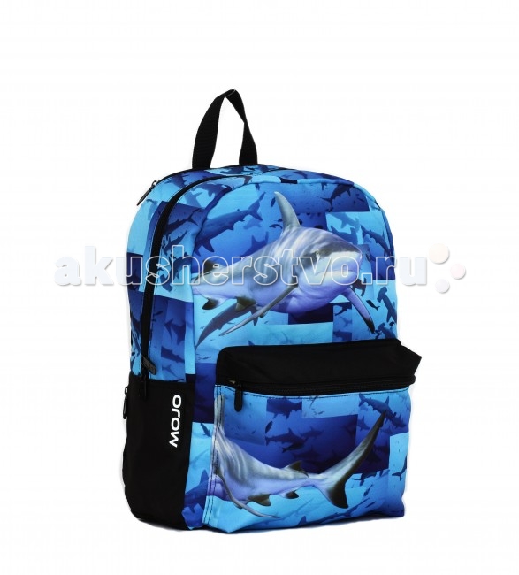 Mojo Pax Рюкзак SharksРюкзак Sharks Mojo Pax Рюкзак SharksРюкзак SharksРюкзак Sharks Mojo Pax Почувствуй себя осторожным хищником в городских джунглях! В этом динамичном мире дерзкий и яркий дизайн рюкзаков — не просто дань моде, а сигнал: я не буду сливаться с толпой, я привык выделяться и везде быть первым! Принт активного синего цвета с акулами смотрится действительно «опасно» и смело. В УФ рюкзак светится ярко-синим неоновым цветом. Материал - полиэстер/люминесцентная краска Размер - 43х30х16 см MOJO – это бьющая через край энергия молодости, это современный, яркий, смелый стиль для тех, кто не привык сливаться с фоном. Бренд предлагает большой выбор рюкзаков, чехлов для планшетов и ноутбуков, кошельков, наушников и других аксессуаров. Подростки и молодежь любят продукцию MOJO за поистине уникальное сочетание качества, эргономичности, удобства и стопроцентно запоминающейся «внешности». Яркие, смелые, привлекающие к себе внимание принты, современные ткани, высококлассная фурнитура, безупречное качество пошива – эти вещи будут с вами – и будут на пике популярности - ни один год! Качество MOJO давно по достоинству оценили на Западе и в Европе – бренд любят и школьники, и студенты, и взрослые любители ярких вещей и яркой жизни.<br>