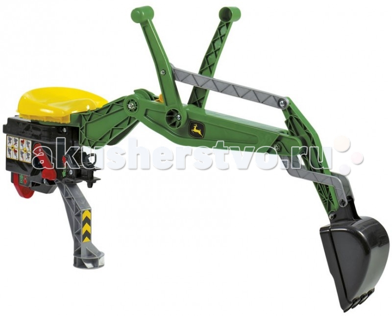 Rolly Toys Ковш Rolly John Deere 409358Ковш Rolly John Deere 409358 Rolly Toys Ковш Rolly John Deere 409358Ковш Rolly John Deere 409358Ковш Rolly toys зеленого цвета является отличным дополнениям к тракторным средствам Rolly toys. С ковшом Rolly игра приобретет более реалистичный вид, что позволит юным водителям чувствовать себя совсем взрослыми. Крепится на фаркоп к задней части трактора. Дополнительная выдвижная опора для надежной фиксации трактора во время работы. Механизм также оснащен фаркопом - можно присоединять прицеп. Размер изделия: 78 х 23 х 40 см.<br>