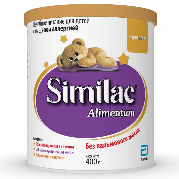 Similac Специальная молочная смесь Алиментум с 0 мес. 400 г