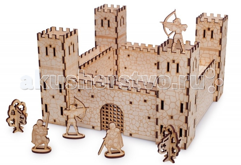 Конструктор Delphi Gate Крепость (14 деталей)Крепость (14 деталей) Конструктор Delphi Gate Крепость (14 деталей)Крепость (14 деталей)Конструктор Delphi Gate Крепость (14 деталей) деревянный. Ребёнок не только собирает замок, но играет в увлекательные сражения. Крепость - оборонительное сооружение, предназначенное для долгого сдерживания сил вражеских войск. Ребёнок сможет сделать одну большую крепость и штурмовать её. Или сделать две маленькие крепости и устраивать сражения двух армий. Особенности: Сделан из дерева Безопасен и гипоаллергенен, что подтверждено сертификатом Легко собирать В мостах и стенах есть штырьки, которые легко вставляются в башни и часовни, даже маленьким ребёнком Все наборы универсальны Детали даже разных наборов соединяются вместе. Можно купить 1 конструктора, а потом докупать другие Не просто конструктор, а полноценная игра Решётки могут подниматься Солдаты размещаться на стенах Можно собрать десятки вариантов замков и крепостей. В наборы входит целая армия для игры в собранных замках. Безопасные и прочные детали Выдерживают падение на пол. Углы деталей безопасны. Развивает моторику, внимание, творчество, мышление. В наборы входит целая армия: рыцари лучники всадники Размер: 23х23х14 см<br>