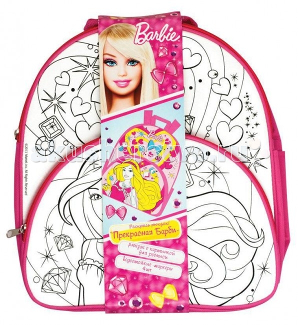 

Barbie Роспись рюкзака Прекрасная Барби, Роспись рюкзака Прекрасная Барби