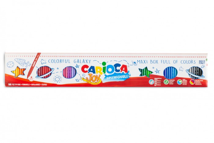 Фломастеры Carioca Joy 31 цвет 96 шт.