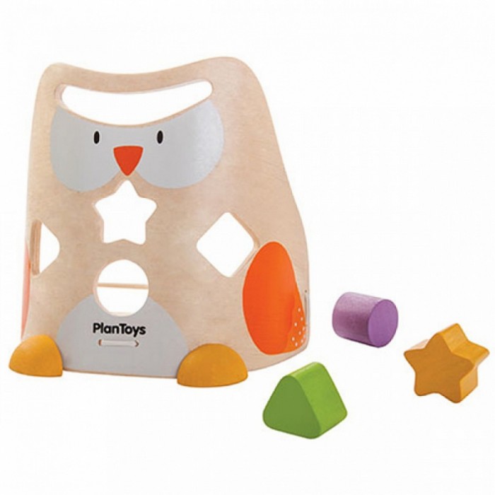 

Деревянная игрушка Plan Toys Сортировка Сова, Сортировка Сова