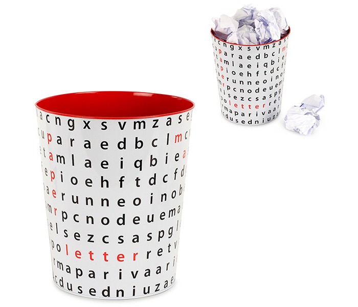 

Balvi Корзина для бумаг Letter Soup, Корзина для бумаг Letter Soup