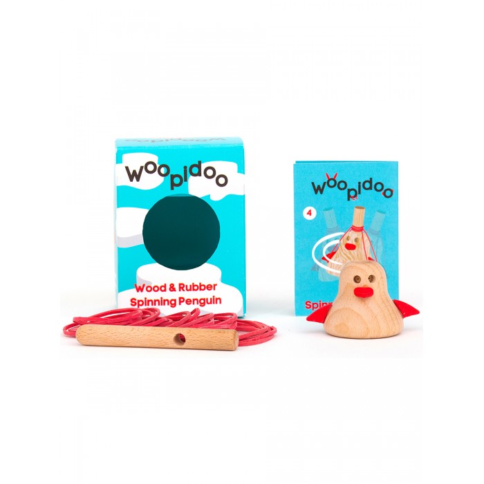 Деревянная игрушка Kipod Toys Вертушка Пингвин