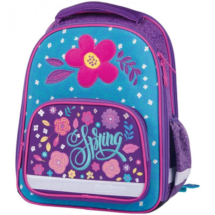

Berlingo Ранец с наполнением Optimal Spring Flower 37x28x16 см, Ранец с наполнением Optimal Spring Flower 37x28x16 см