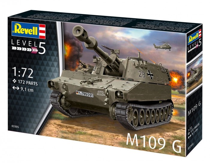 

Revell Самоходная гаубица M109 G, Самоходная гаубица M109 G