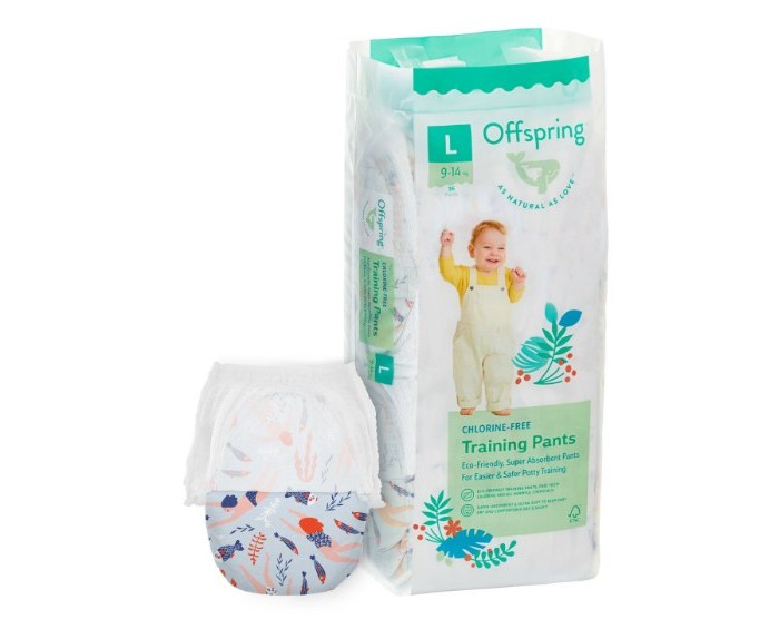 фото Offspring Трусики-подгузники Риф L (9-14 кг) 36 шт.