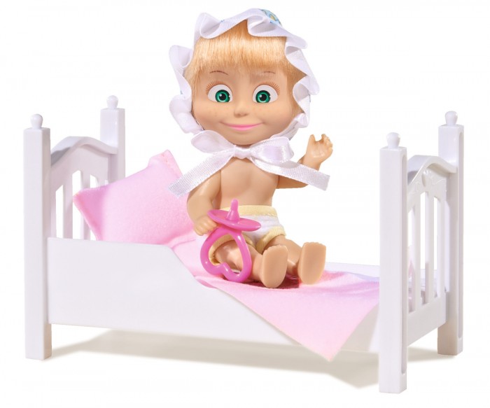 Simba Кукла Маша с кроваткой