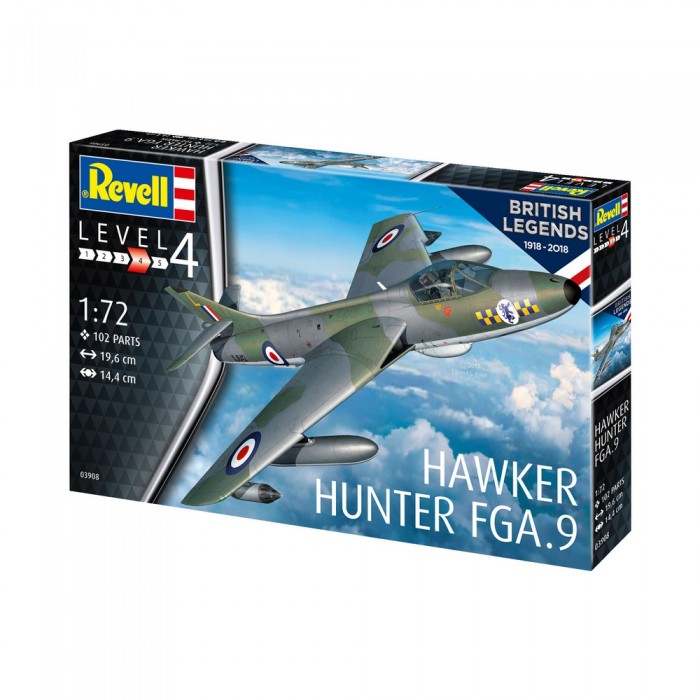 Конструктор Revell 100 лет RAF Хокер Хантер
