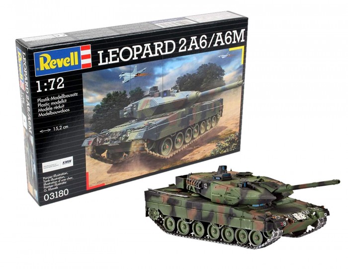 фото Конструктор Revell Сборная модель Танк Leopard 2A6/A6NL