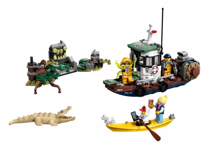 Конструктор Lego Hidden Side 70419 Старый рыбацкий корабль