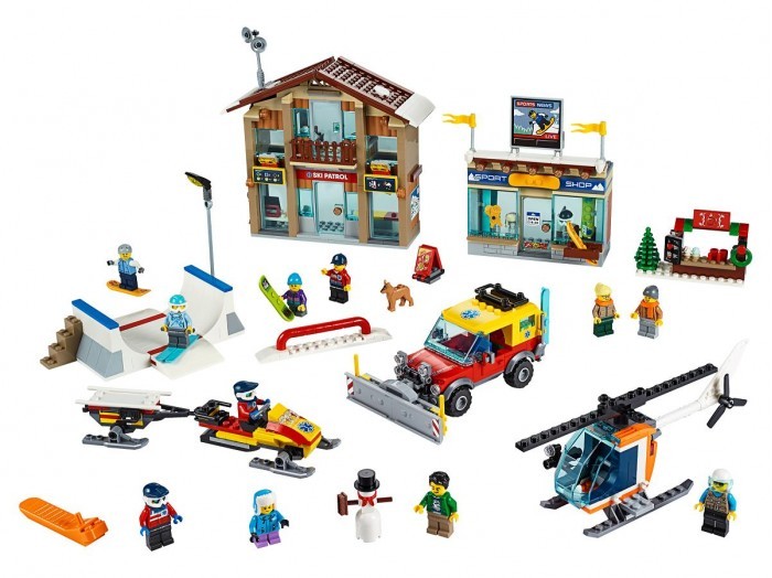 Lego Lego City Town 60203 Горнолыжный курорт lego city town 60200 столица конструктор