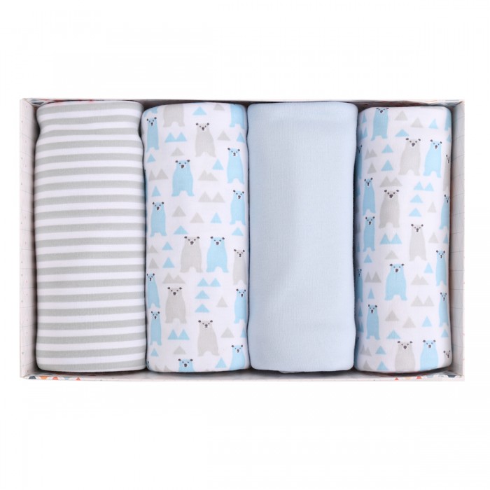 

Пеленка Letto набор 4 шт. 90х100 BL-201, набор 4 шт. 90х100 BL-201
