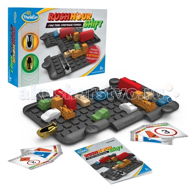 Thinkfun Игра-головоломка Час пик: Уличные гонки 5060-RU - фото 1