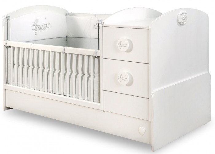 Кроватка-трансформер Cilek Baby Cotton 160х75 см