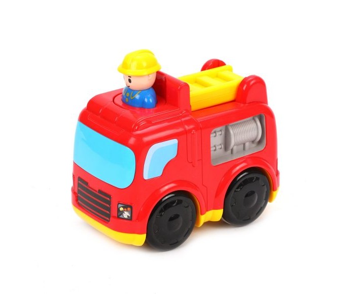 фото Жирафики инерционная игрушка пожарная машинка