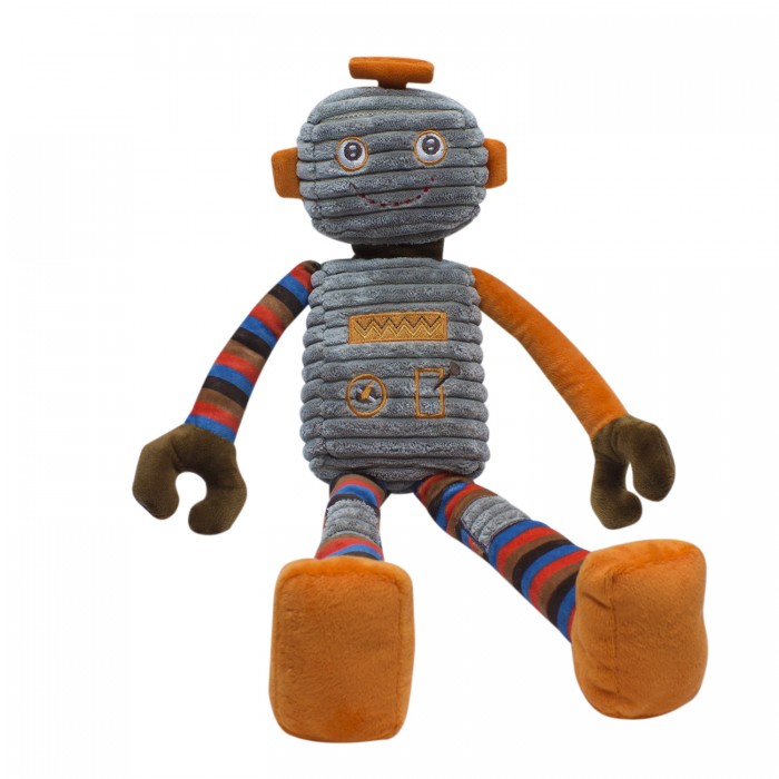 фото Мягкая игрушка teddykompaniet робот альфа 26 см