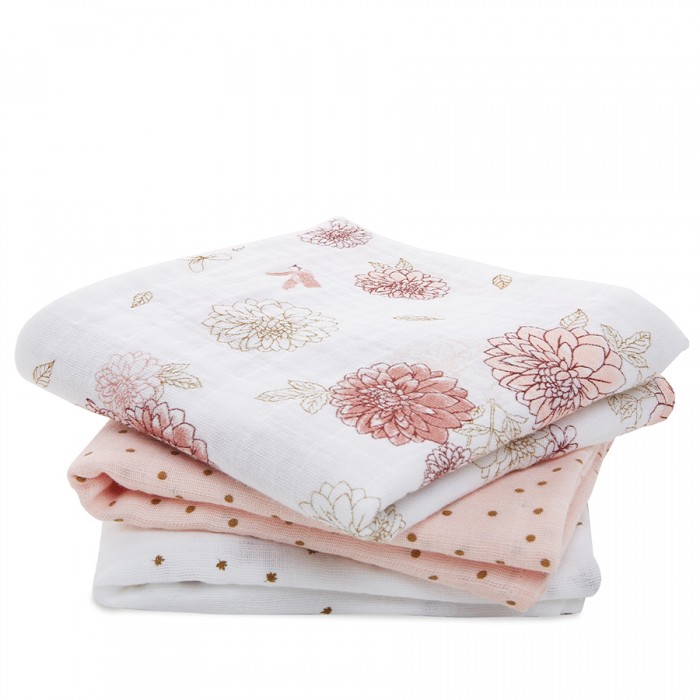 

Пеленка Aden&Anais из муслина Dahlias 70х70 см 3 шт., из муслина Dahlias 70х70 см 3 шт.