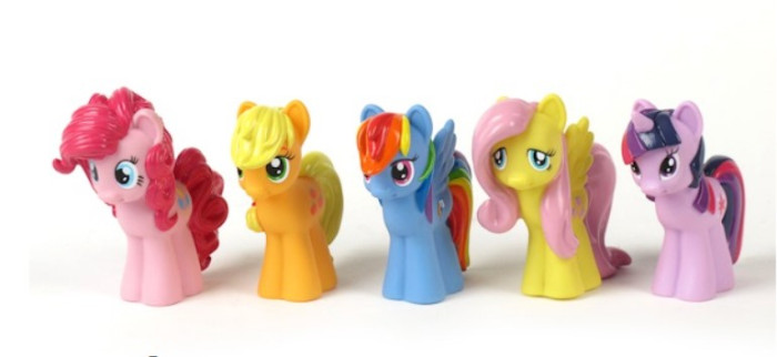 Игрушки для ванны Играем вместе Фигурка для купания My Little Pony 1 шт.