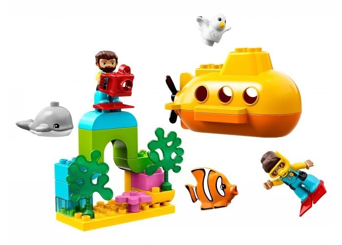 

Конструктор Lego DUPLO Town Путешествие субмарины, DUPLO Town Путешествие субмарины