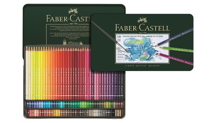 

Faber-Castell Карандаши акварельные художественные Albrecht Durer 120 цветов 117511, Карандаши акварельные художественные Albrecht Durer 120 цветов 117511