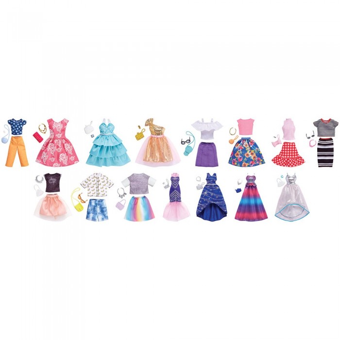 Куклы и одежда для кукол Barbie Набор Дневной и вечерний наряд