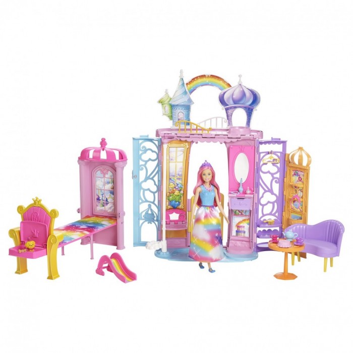 

Barbie Переносной радужный дворец, Переносной радужный дворец
