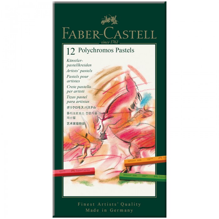 фото Faber-Castell Пастель художественная Polychromos 12 цветов