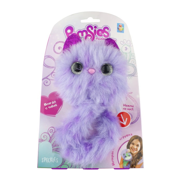 

Интерактивная игрушка 1 Toy Pomsies Speckles, Pomsies Speckles