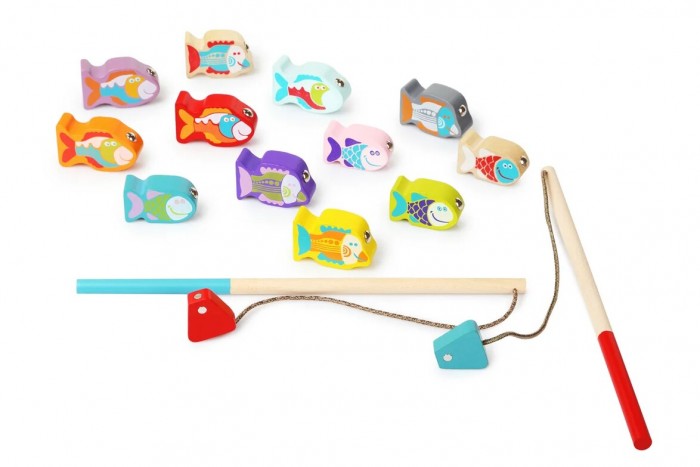 

Деревянная игрушка Cubika Игра Рыбалка (14 деталей), Игра Рыбалка (14 деталей)