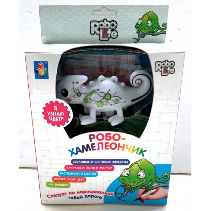 

1 Toy Робо-хамелеончик меняющий цвет, Робо-хамелеончик меняющий цвет