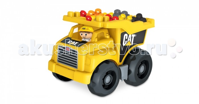 фото Mega bloks mattel cat большой самосвал