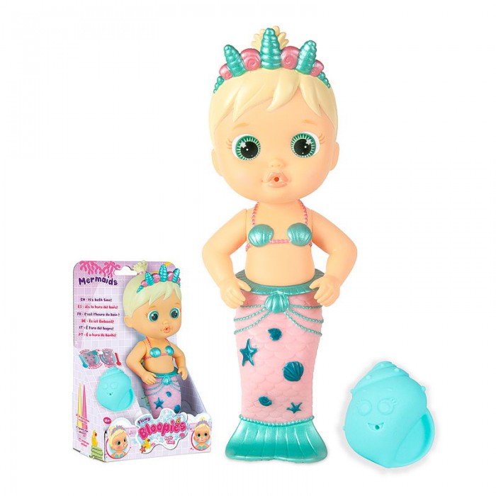 Игрушки для ванны IMC toys Bloopies Кукла русалочка для купания Flowy