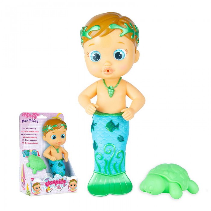 Игрушки для ванны IMC toys Bloopies Кукла русалочка для купания Max