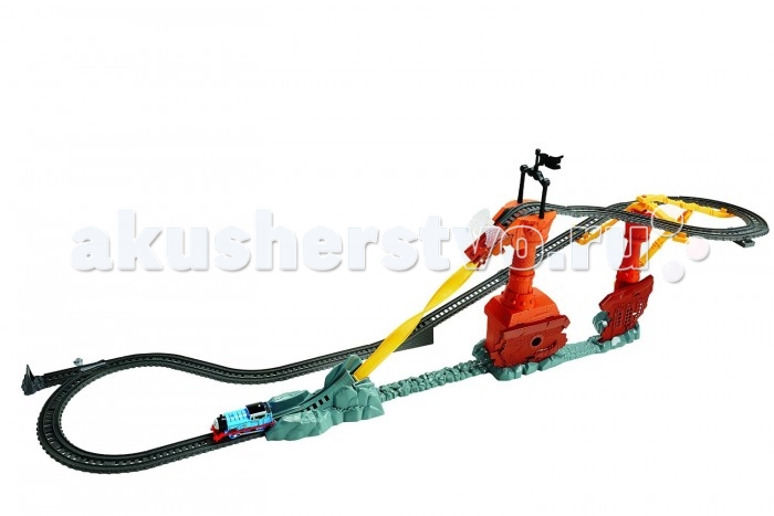 Thomas & Friends Mattel Томас и его друзья Затонувший корабльMattel Томас и его друзья Затонувший корабль Thomas & Friends Mattel Томас и его друзья Затонувший корабльMattel Томас и его друзья Затонувший корабльДружелюбный паровозик Томас покажет ребенку множество трюков на треке Затонувший корабль. Железнодорожный транспорт проходит свой путь через пещеру, после чего он поднимается на крутой склон, с которого он должен спуститься по опасной закрученной дороге. В этот момент Томас исполняет головокружительный трюк, умудряясь ехать вверх колесами! Игрушка выполнена по типу конструктора, поэтому детали трека ребенку нужно собрать самостоятельно, либо с активной помощью родителей. В игровом наборе присутствуют пластиковые и металлические элементы. Трек Затонувший корабль строится по инструкции, входящей в комплект набора. Тип батареек: 2 x AAA / LR0.3 1.5V (мизинчиковые).<br>