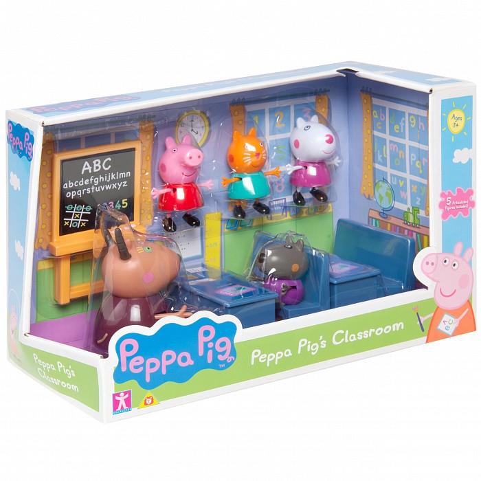 фото Свинка Пеппа (Peppa Pig) Игровой набор Пеппа на уроке