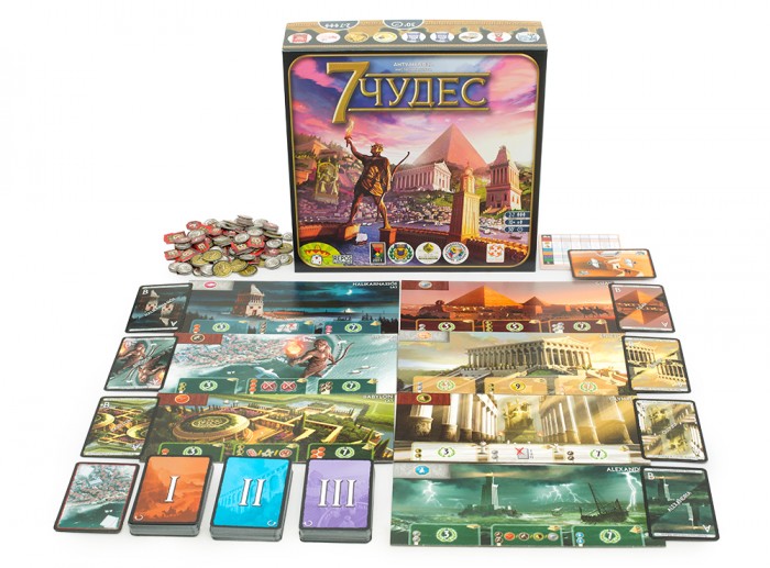 

Стиль жизни Настольная игра 7 чудес, Настольная игра 7 чудес