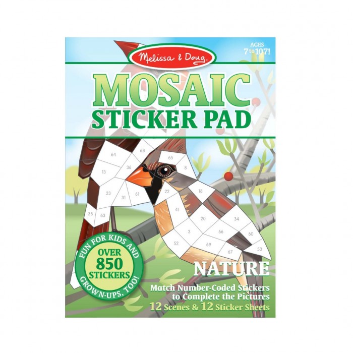 

Melissa & Doug Творчество Набор мозаика-стикер Природа, Творчество Набор мозаика-стикер Природа