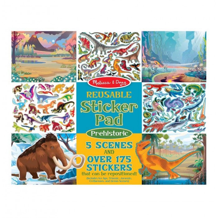 

Melissa & Doug Творчество Набор стикеров Доисторические животные, Творчество Набор стикеров Доисторические животные