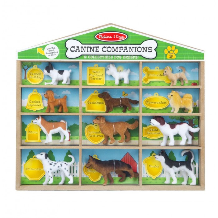 

Melissa & Doug Классические игрушки Набор собак, Классические игрушки Набор собак