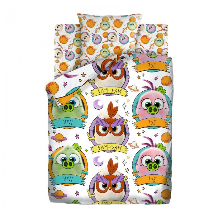 

Постельное белье Непоседа Angry Birds 2 Птенчики 1.5-спальное (3 предмета), Angry Birds 2 Птенчики 1.5-спальное (3 предмета)