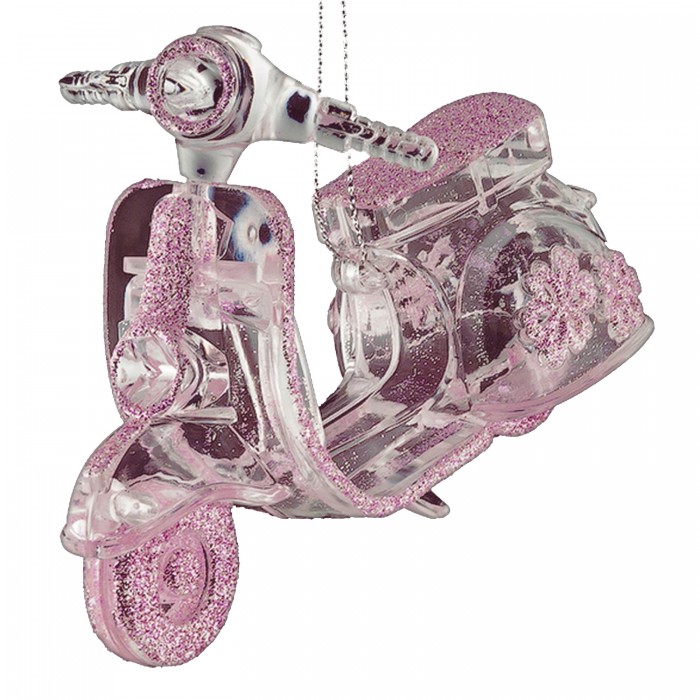 

ErichKrause Ёлочная игрушка Decor Мопед 12 см 45657, Ёлочная игрушка Decor Мопед 12 см 45657