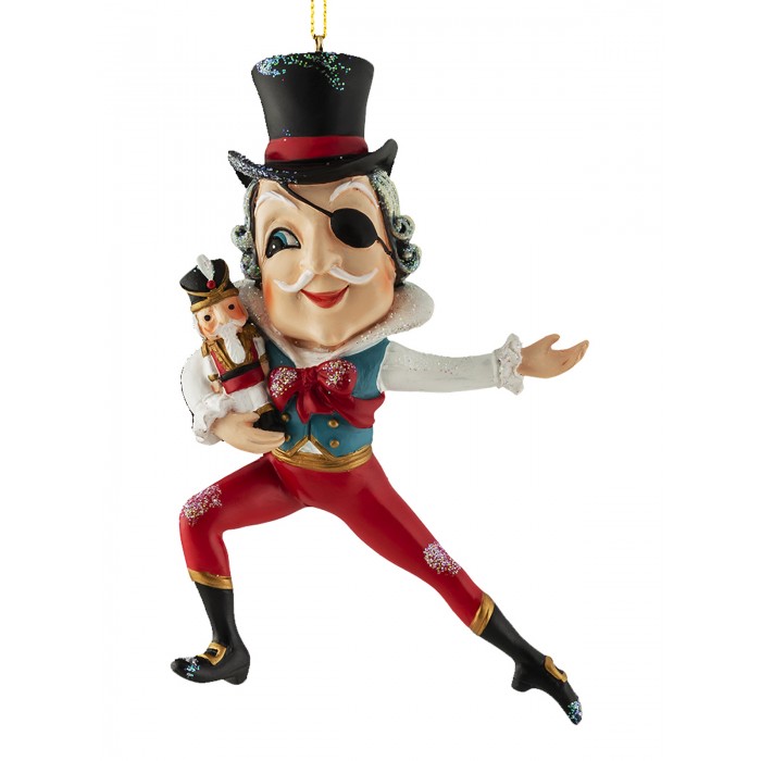 

ErichKrause Decor Ёлочная игрушка Дроссельмейер 12 см, Decor Ёлочная игрушка Дроссельмейер 12 см