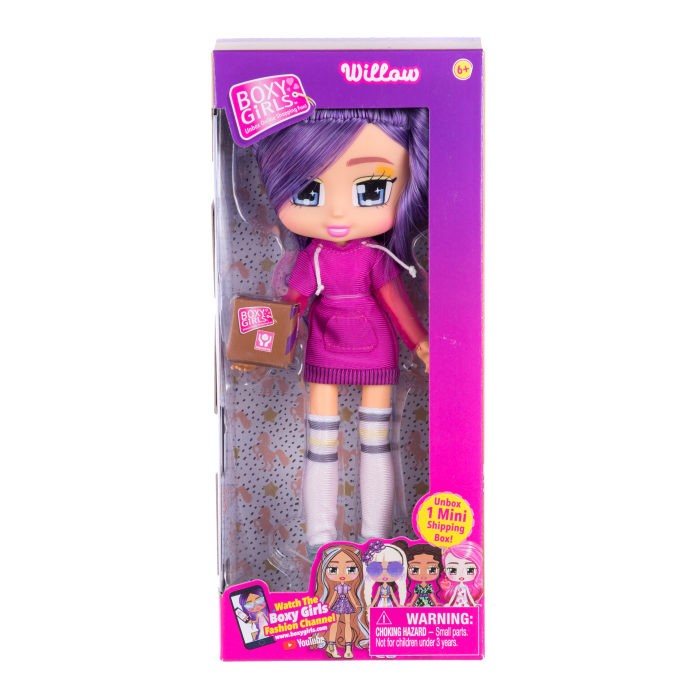 

1 Toy Кукла Boxy Girls Willow с аксессуаром 20 см, Кукла Boxy Girls Willow с аксессуаром 20 см