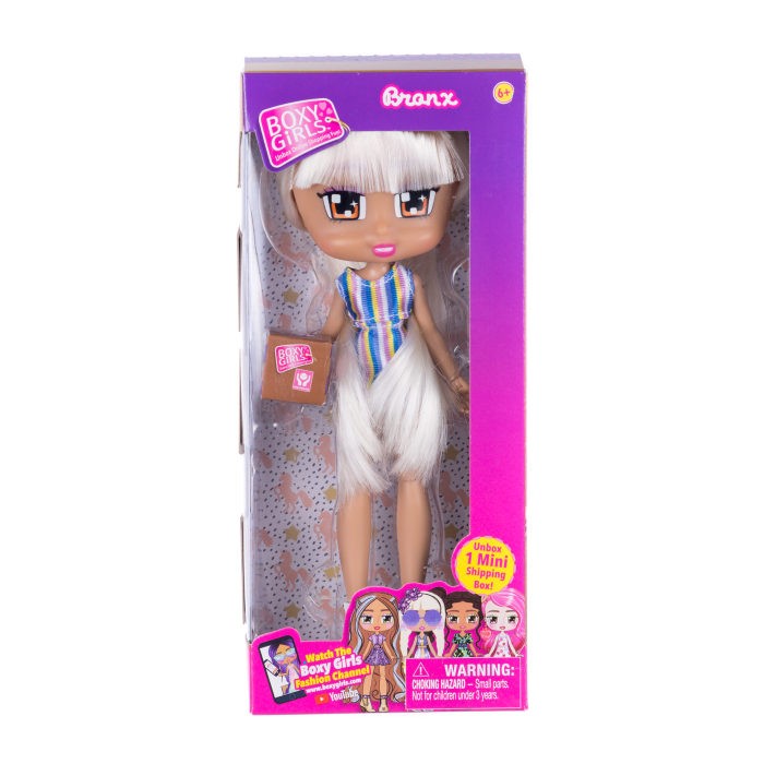 Фото - Куклы и одежда для кукол 1 Toy Кукла Boxy Girls Bronx с аксессуаром 20 см куклы и одежда для кукол 1 toy кукла boxy girls hazel с аксессуарами 20 см