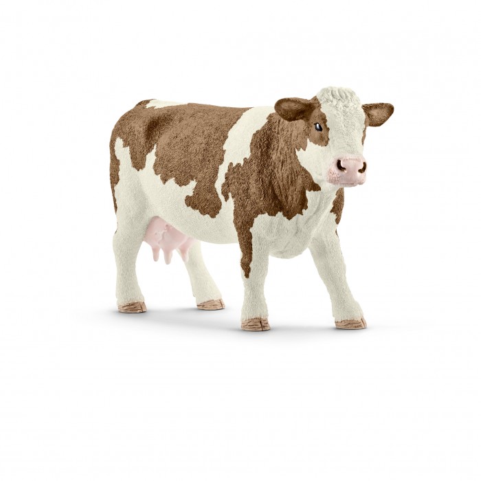 фото Schleich фигурка симментальская корова