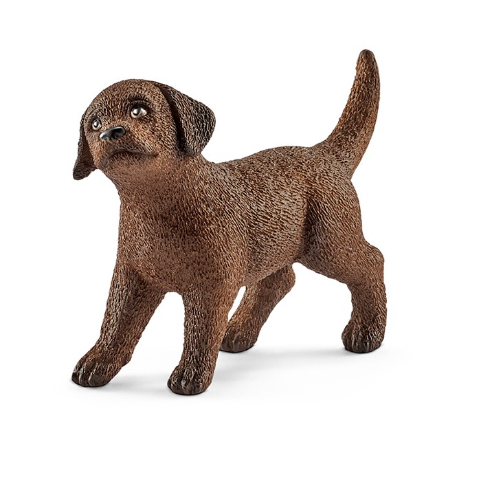 фото Schleich фигурка лабрадор щенок